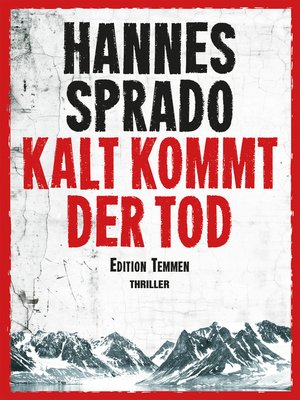 cover image of Kalt kommt der Tod
